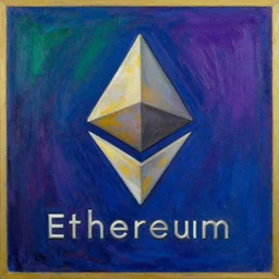 fauvism painting of ethereum