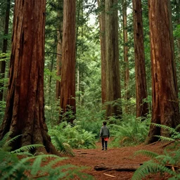 fisher - price redwood forest, scene from a ridley scott movie