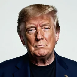 facial portrait of donald trump as snoop dogg, professional photography by steve mccurry
