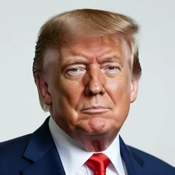 photograph portrait of donald trump