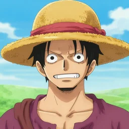a man wearing a rice hat by eiichiro oda