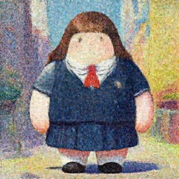 gouache of a cute giantess wearing school uniform standing in the city, 8 k wallpaper, strong brush stroke, very high detailed, sharp focus, illustration, morandi color scheme, art station, by krenz cushart