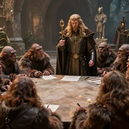 lord farquaad teaching scrum to a class of ogres