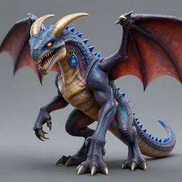 demogorgon with blue earrings