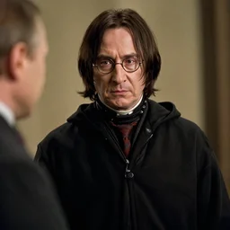 a film still of vladmir putin as severo snape in harry potter