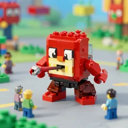 lego cuphead, game screenshot, high detail