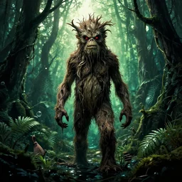the swamp thing movie poster by drew struzan, high quality, hd, 8 k, trending on artstation