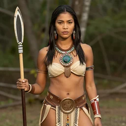 supermodel stephanie seymour as an amazonian warrior
