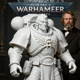 a pinup poster of the emperor from warhammer 40k by Peter Paul Rubens and Norman Rockwell, porcelain white skin, bare chest silk robes, voluptuous male, long luxurious light blond hair, long fluffy blond curly hair, depicted as the greek sun god Apollo, clear sharp focus, 4K, artstation