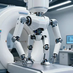 photo still from the movie interstellar futuristic robotic cybernetic symbiosis thick bifurcated robotic cnc surgical hybrid mri 3 d printer machine experimental concept car outside, sci - fi, highly detailed, vibrant colors, photo realistic, cinematic, artstation, concept art, unreal render, art by craig mullins and greg rutkowski,