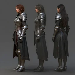 side profile concept art by thomas blackshear, imogen poots as a paladin, octane render, matte painting, by and hsiao ron chen, artgerm, lawren harris, eve ventrue, magali villeneuve, jeremy lipkin, rob rey, christophe vacher