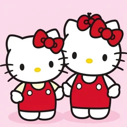 fusion of zuckenberg and hello kitty