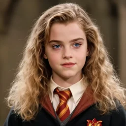 hermione, golden hair, blue eyes, beautiful