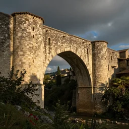 pont'arc, ardeche, france.