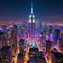 highly detailed photo of colorful skyline of cyberspace city, award winning photo, hyper realistic, art by greg rutsowski, concept art, 8 k detail post - processing
