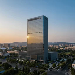 a building in a stunning landscape by edwin austin