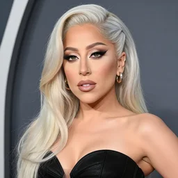 Lady Gaga as Ariana grande