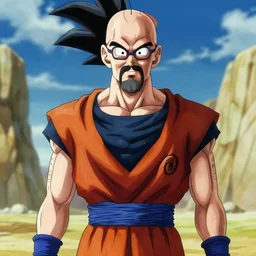 a still of walter white in dragon ball z ( 1 9 8 9 )