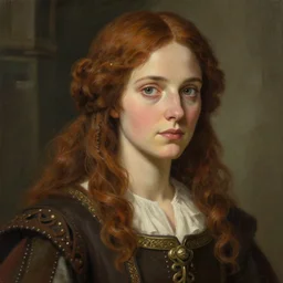 close - up of woman in lilliput, gulliver's travels, civilized, highly detailed, medieval, digital painting, concept art, matte, art by ruan jia and wlop and greg rutkowski and makoto shinkai, masterpiece