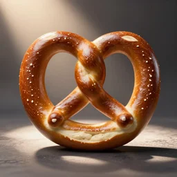 i took this photo of a pretzel that surprisingly looks a lot like santa claus.