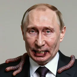 a portrait of vladimir putin's, flesh eating worms, macabre, horror saw teeth, horror rotten teeth, peeling face skin, by junji ito and zdzisław beksinski, realistic face, visible face, digital art, artstation, symmetry