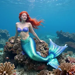 photo of a mermaid