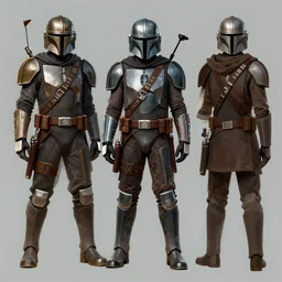 Concept art for the Mandalorian