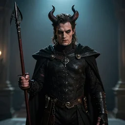 Tom Ellis as a Demon