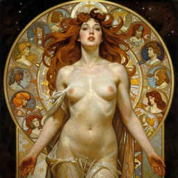 hyper realistic painting of the witche's sabbath, detailed face, perfect body, in the style of wayne barlowe, gustav moreau, goward, gaston bussiere and roberto ferri, santiago caruso, and austin osman spare, bouguereau, alphonse mucha, saturno butto, beksinski, sorayama and moebius. occult art, alchemical diagram
