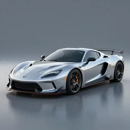 a sports car based on nissan, acura and chevy sports car body styles, nissan sports cars, chevy sports cars, acura sports cars, white paint, modern, trending on artstation, unreal engine, studio lighting, by jotaautomotive, nancorocks and khyzylsaleem
