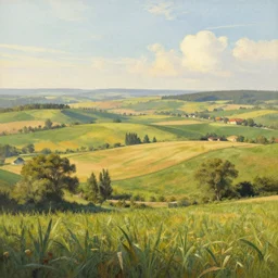 the most beautiful countryside, an exquisite and beautiful rendition, by greg rutkowski