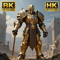 holy paladin warrior highly detailed, 4k, HDR, award-winning, cinematic