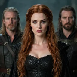 jennifer connelly as a beautiful Medieval sorceress  by Gerald Brom +Mark Arian +Stanley Artgerm Lau +WLOP , extremely detailed , hyper realistic ,smooth, sharp focus