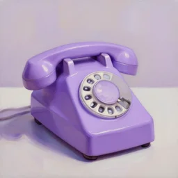 chill purple old phone aesthetic, oil painting, pale colors, high detail, 8 k, wide angle, trending on artstation,