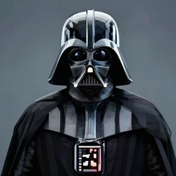 ascii art of darth vader.
