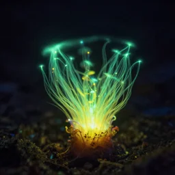 bioluminescent