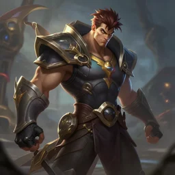 Askari from league of legends, digital Art, Greg rutkowski, Trending artstation,cinematic