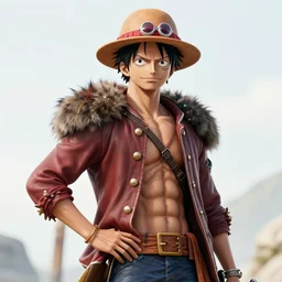 luffy in game of thrones, photography by bussiere rutkowski andreas roch ( by george morikawa ) ( by kentaro miura ) ( by eiichiro oda )