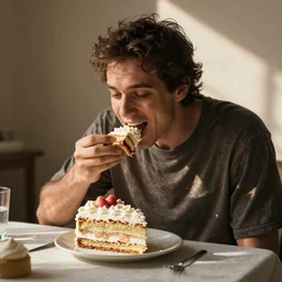 jerma985 eating cake