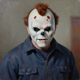 Freddy Kruger painting4K quality super realistic