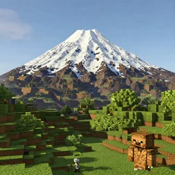 mount taranaki built in minecraft