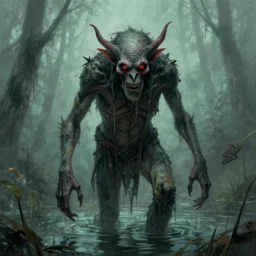 swamp demon. art by tomasz alen kopera.