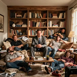 jerry seinfeld apartment covered in bodies