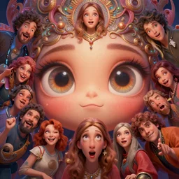 epic professional digital art of sweet eyes, accent lighting, painted, intricate, detailed, cheery, fun, effervescent, by leesha hannigan, wayne haag, reyna rochin, ignacio fernandez rios, mark ryden, iris van herpen, epic, stunning, gorgeous, much wow, much detail, cinematic, masterpiece, octane render