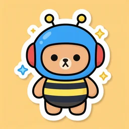 cute miss mascot lina © on lina © on linoone super hero sticker art, cronobreaker, beeple game icon