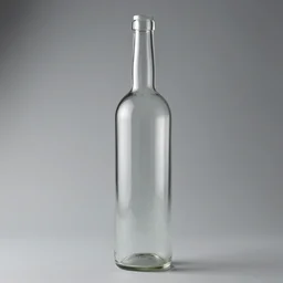 a ten meter high glass bottle.