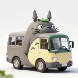 totoro shaped bus