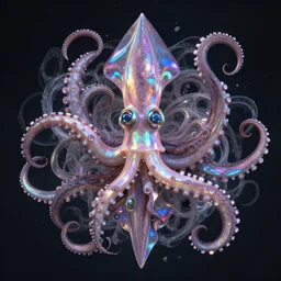 Crazy fractals + squid tentacles + iridescent