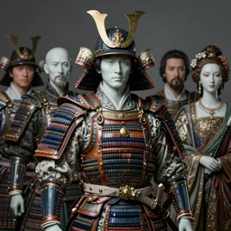 a masterpiece ultrarealistic ultradetailed portrait of samurai warriror, baroque renaissance. medium shot, intricate, elegant, by stanley artgerm lau, wlop, rossdraws, james jean, andrei riabovitchev, marc simonetti, light by julie bell, porcelain skin. global illumination. vfx