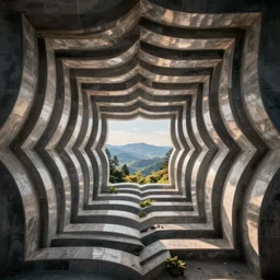 mind-bending-optical-illusion this image make my head hurt intense-visual-illusion neuro-illusion effect #bliss #high #visual-stimuli #sensory-confusion